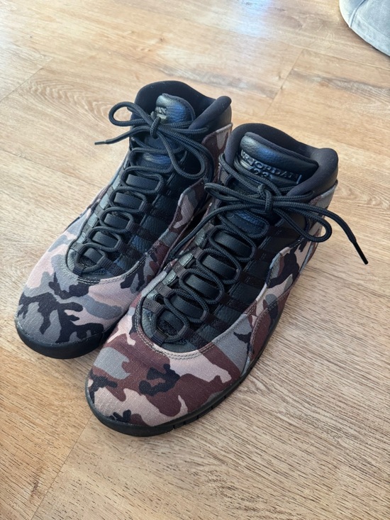 Jordan Other - Air Jordan 10 retro high top Woodland camo size 12 no box
